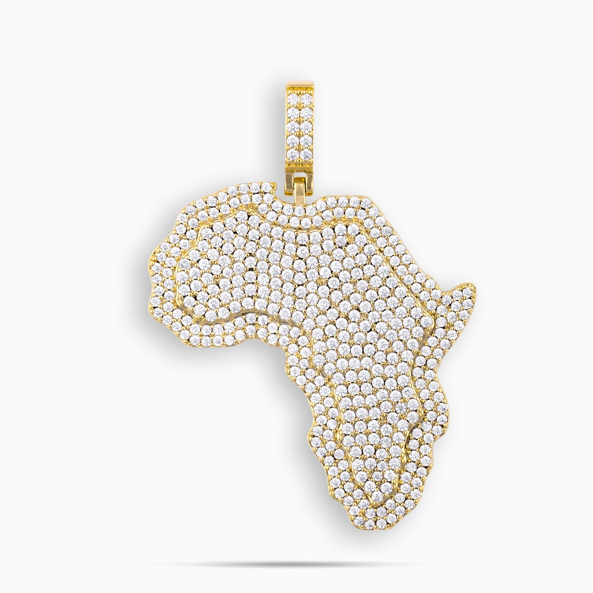 Africa Pendant Gold