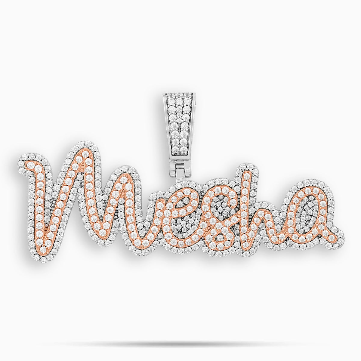 Script Custom Letter Pendant