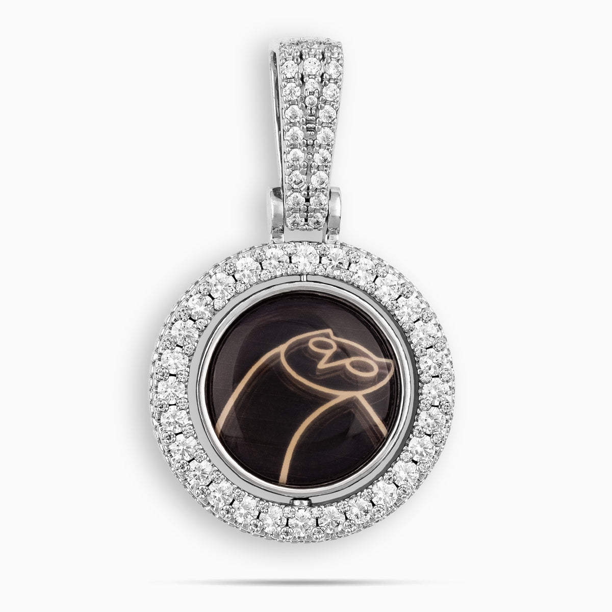 Spinning 2-Faced Custom Picture Pendant