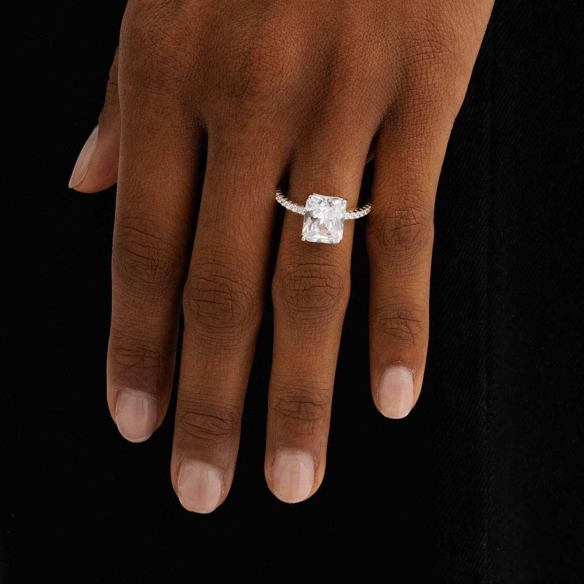 Radiant Cut Diamond Ring