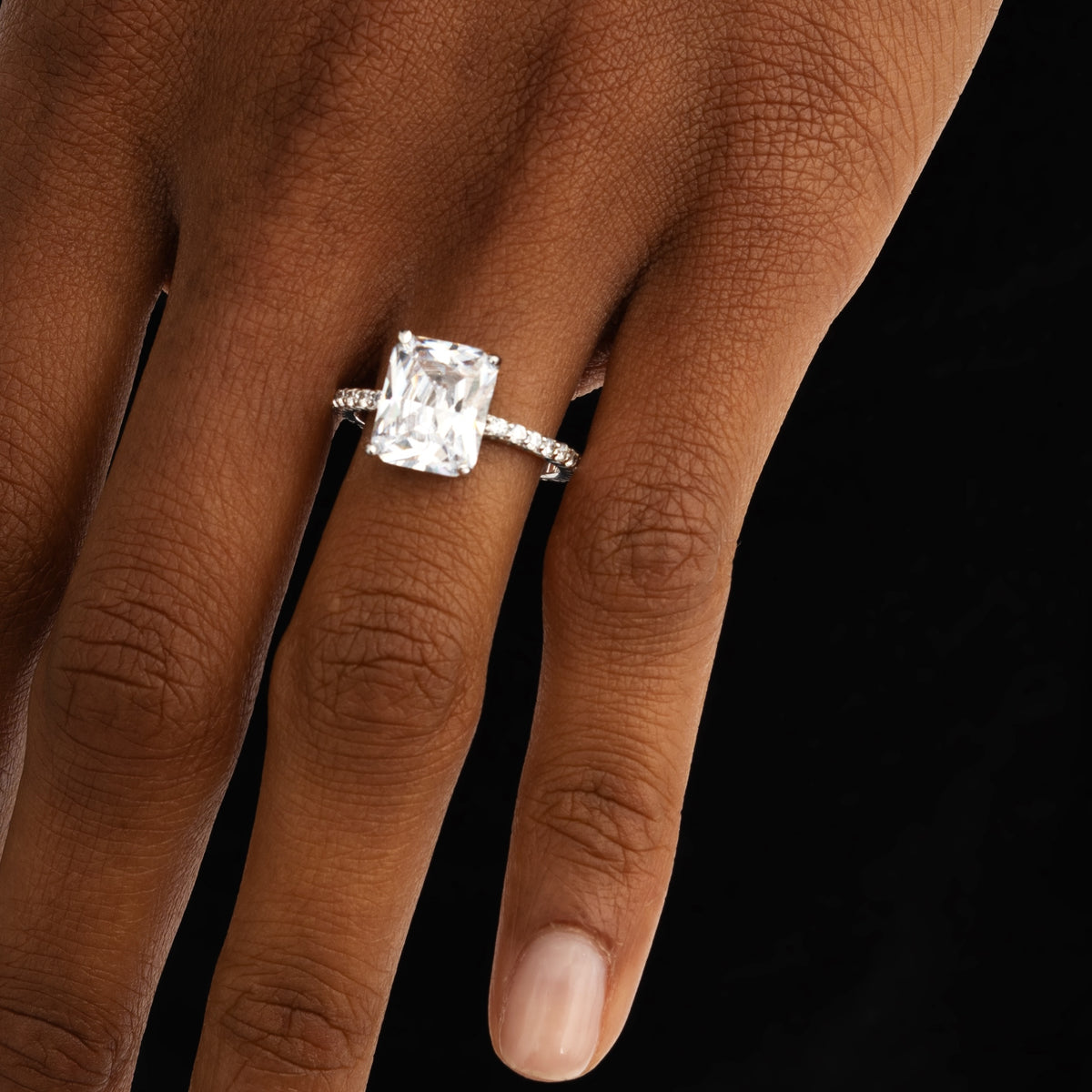 Radiant Cut Diamond Ring