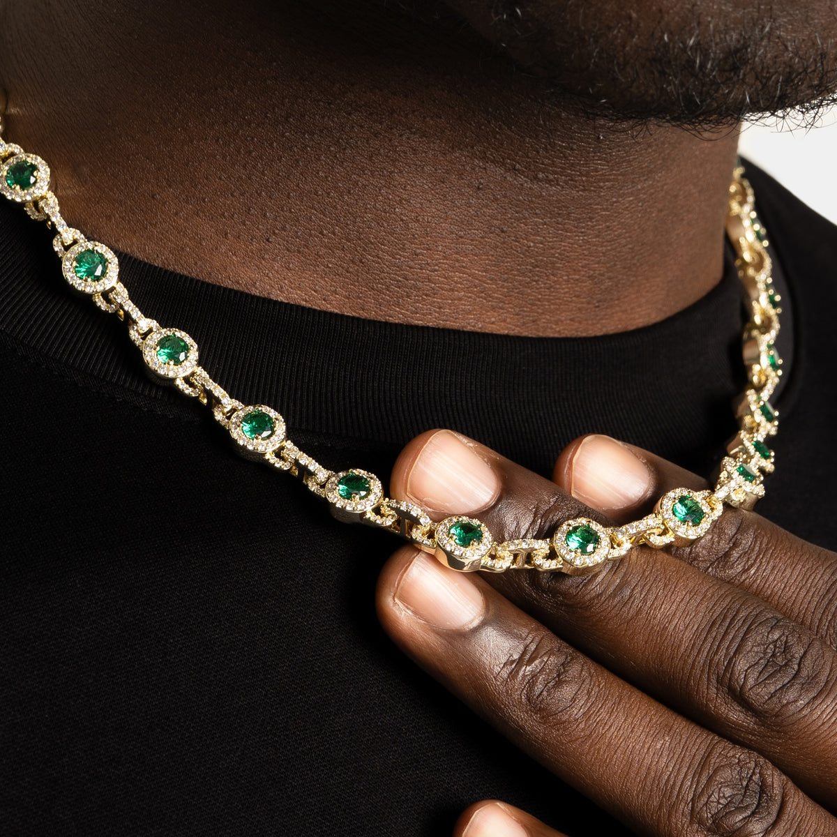 Emerald G-link Chain Gold
