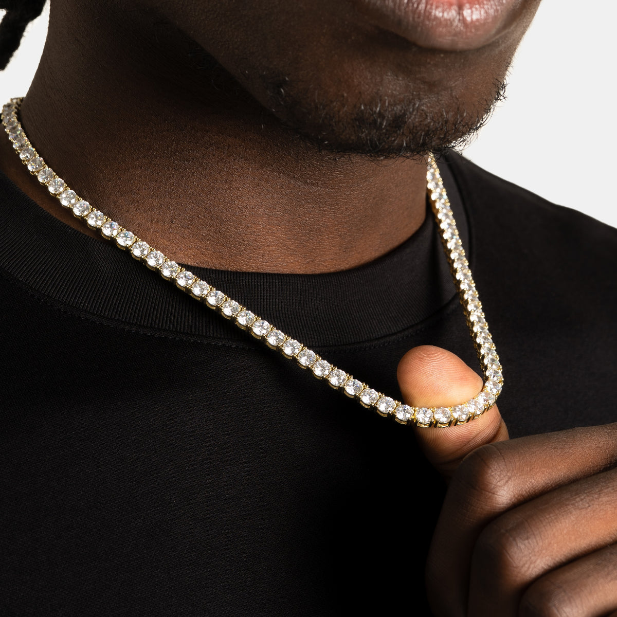 5mm Tennis Chain Gold