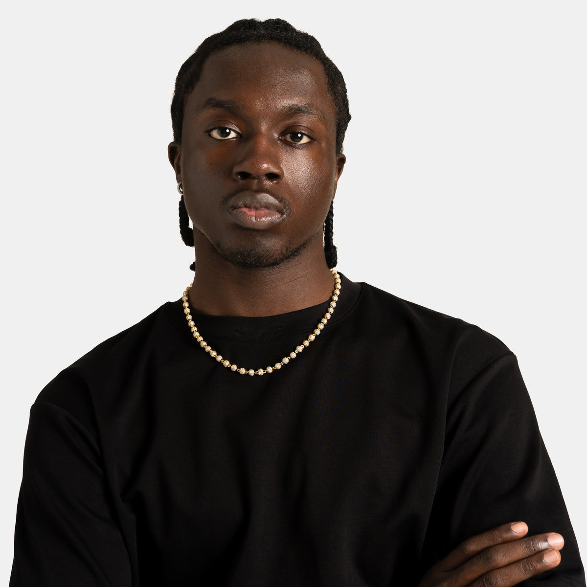 Iced Beads Chain Gold