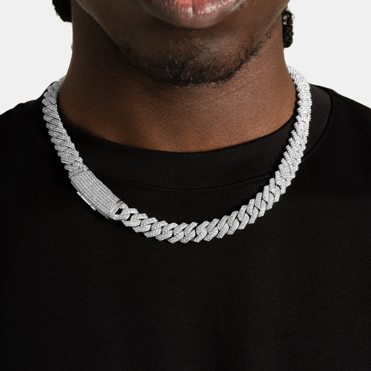 12mm Prong Cuban Chain + Bracelet