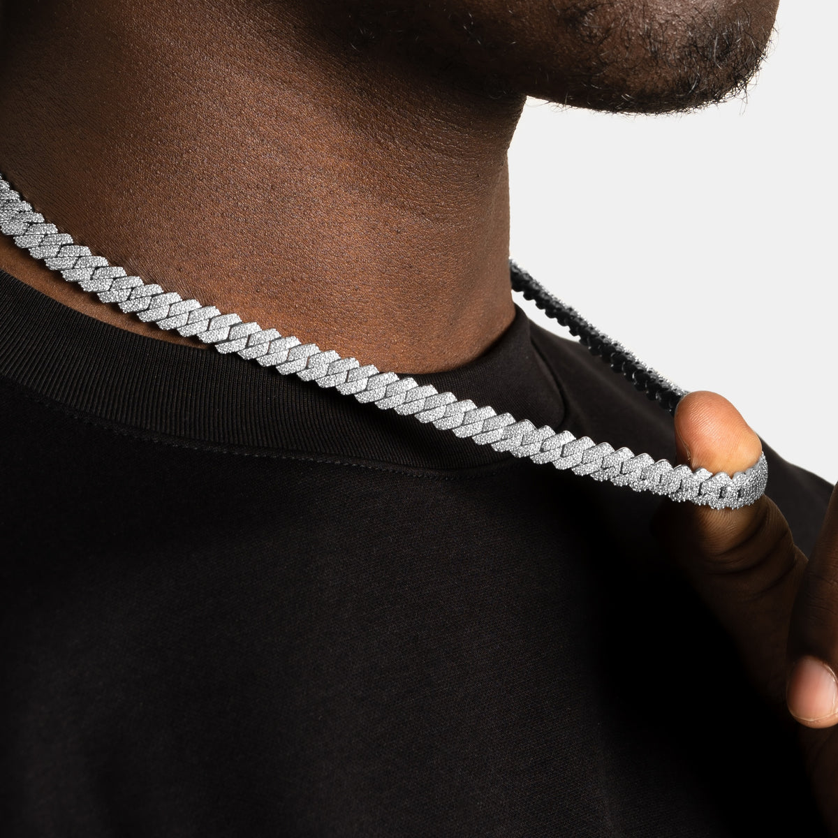 8mm Prong Cuban Chain