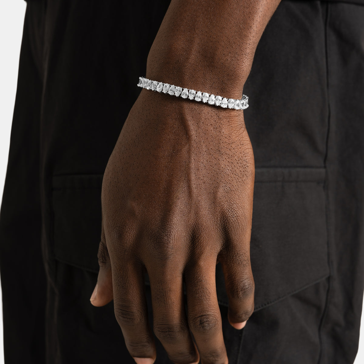 Pearcut Tennis Bracelet