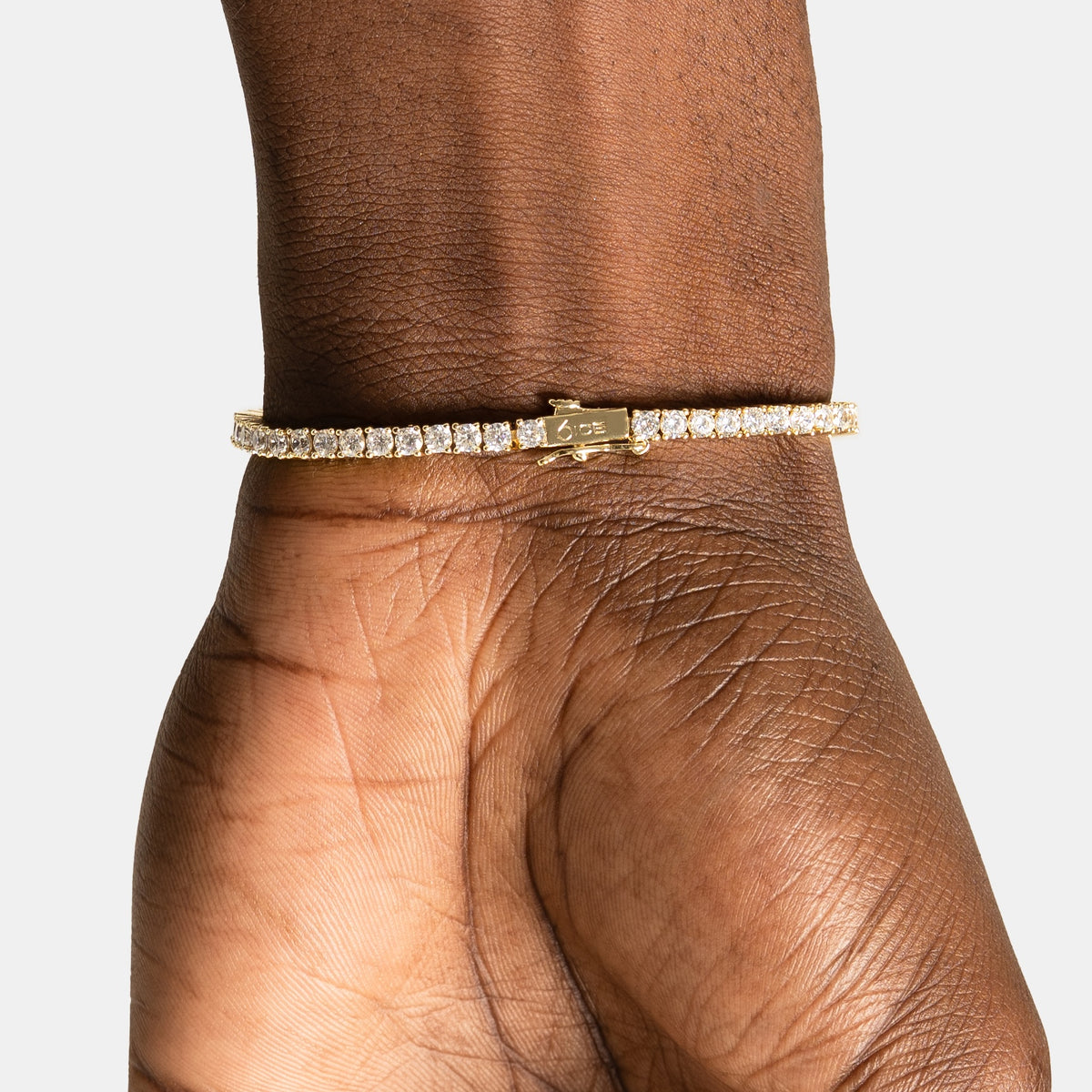 3mm Tennis Bracelet Gold