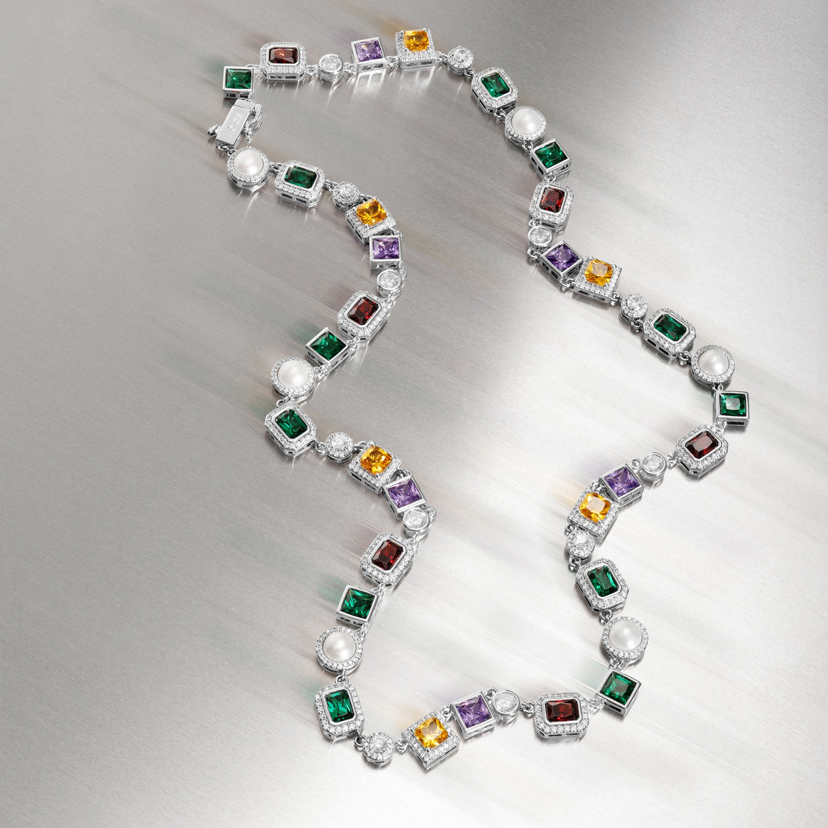 Multi Gemstone Chain