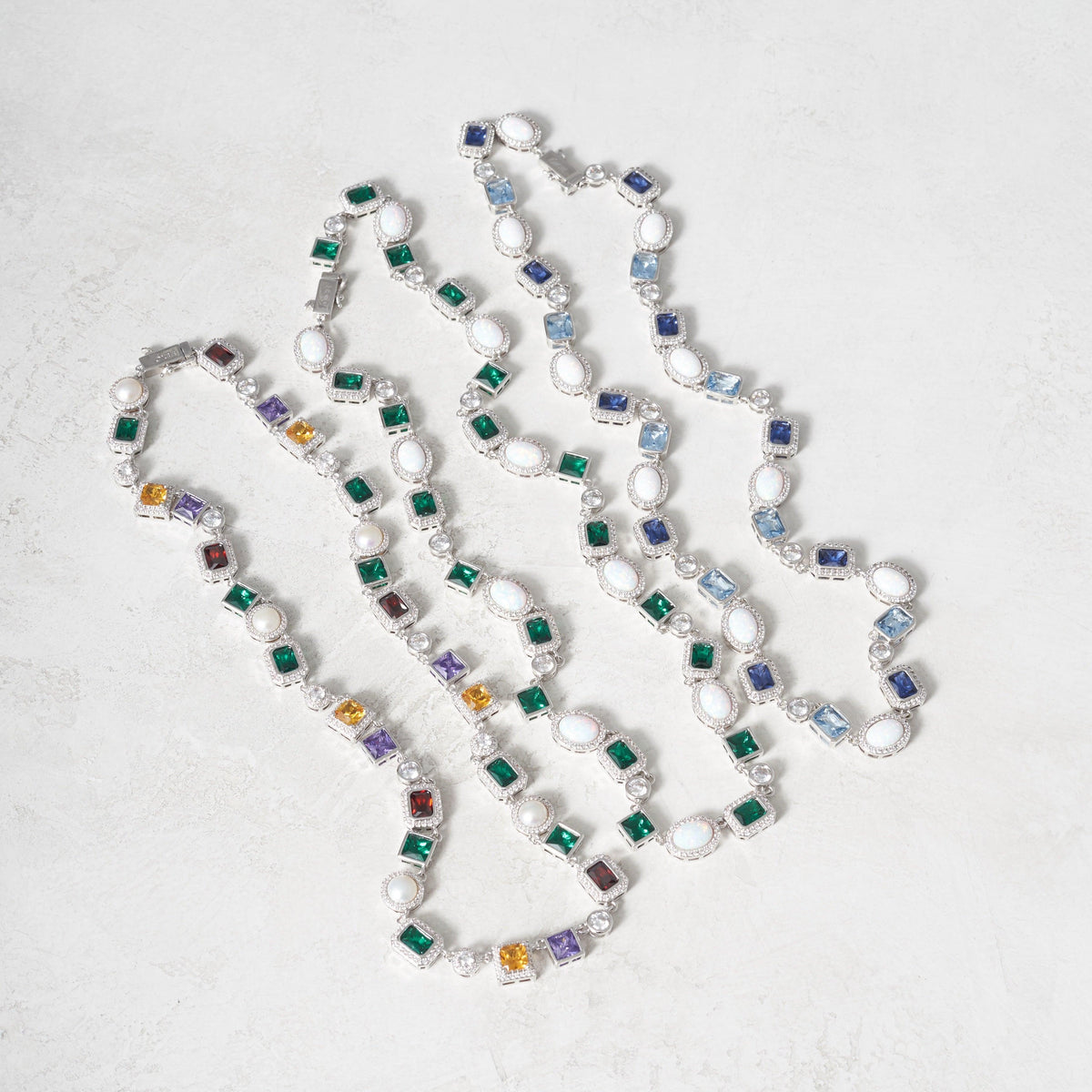 Opal Green Gemstone Chain