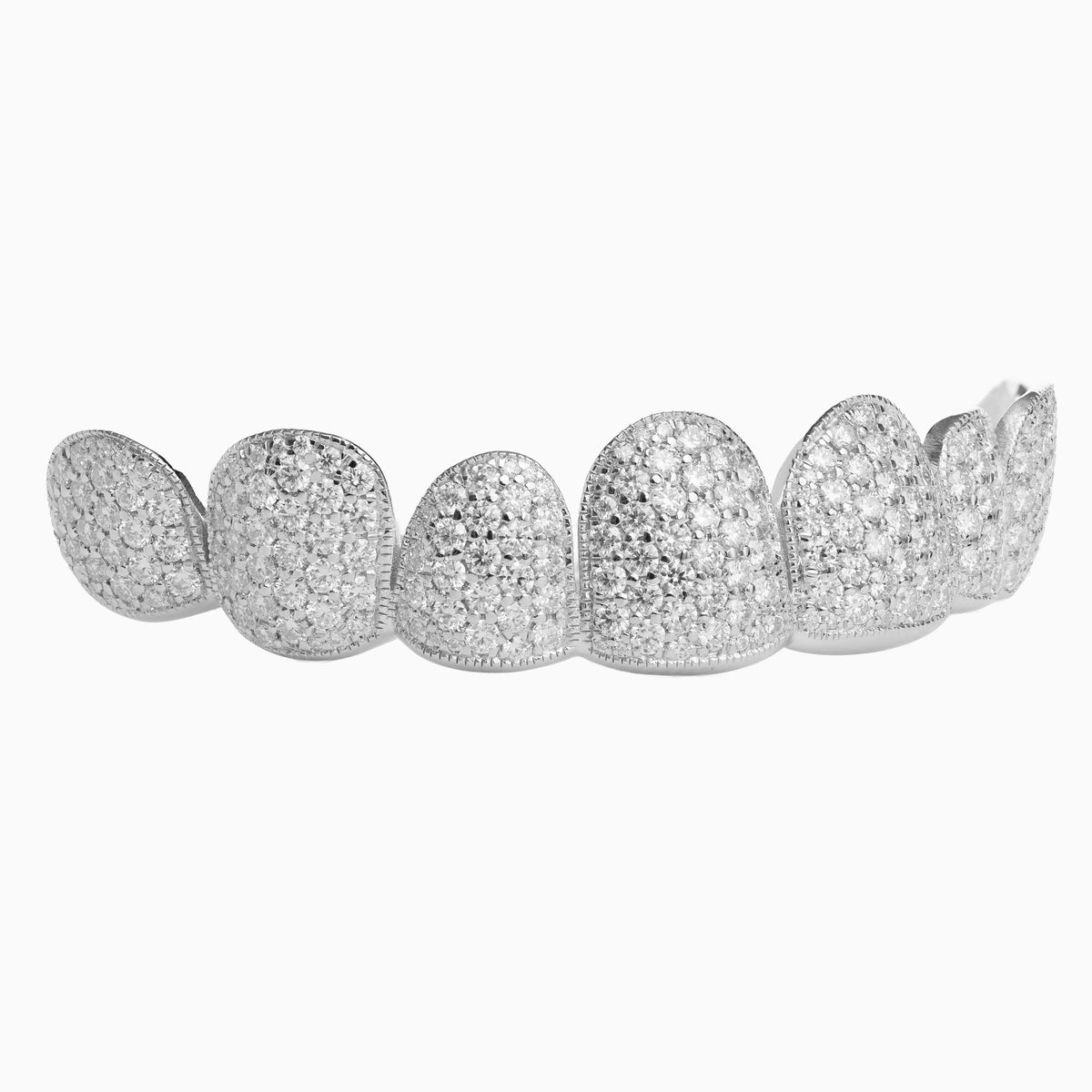 Rimless Honeycomb Moissanite Grillz