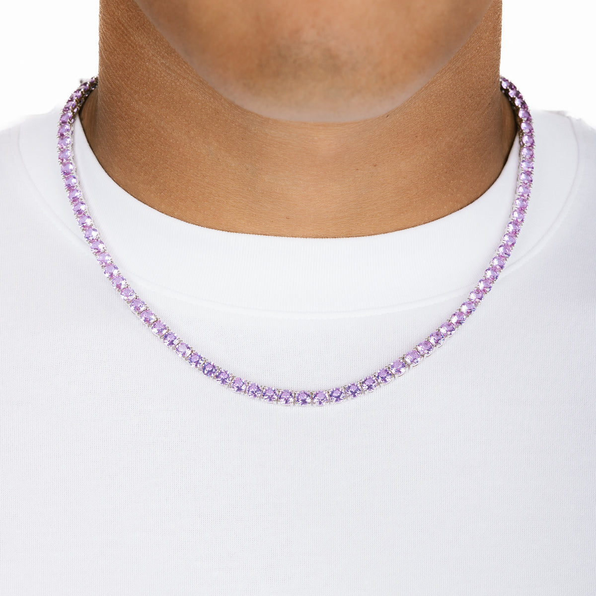 5mm Purple Tennis Chain