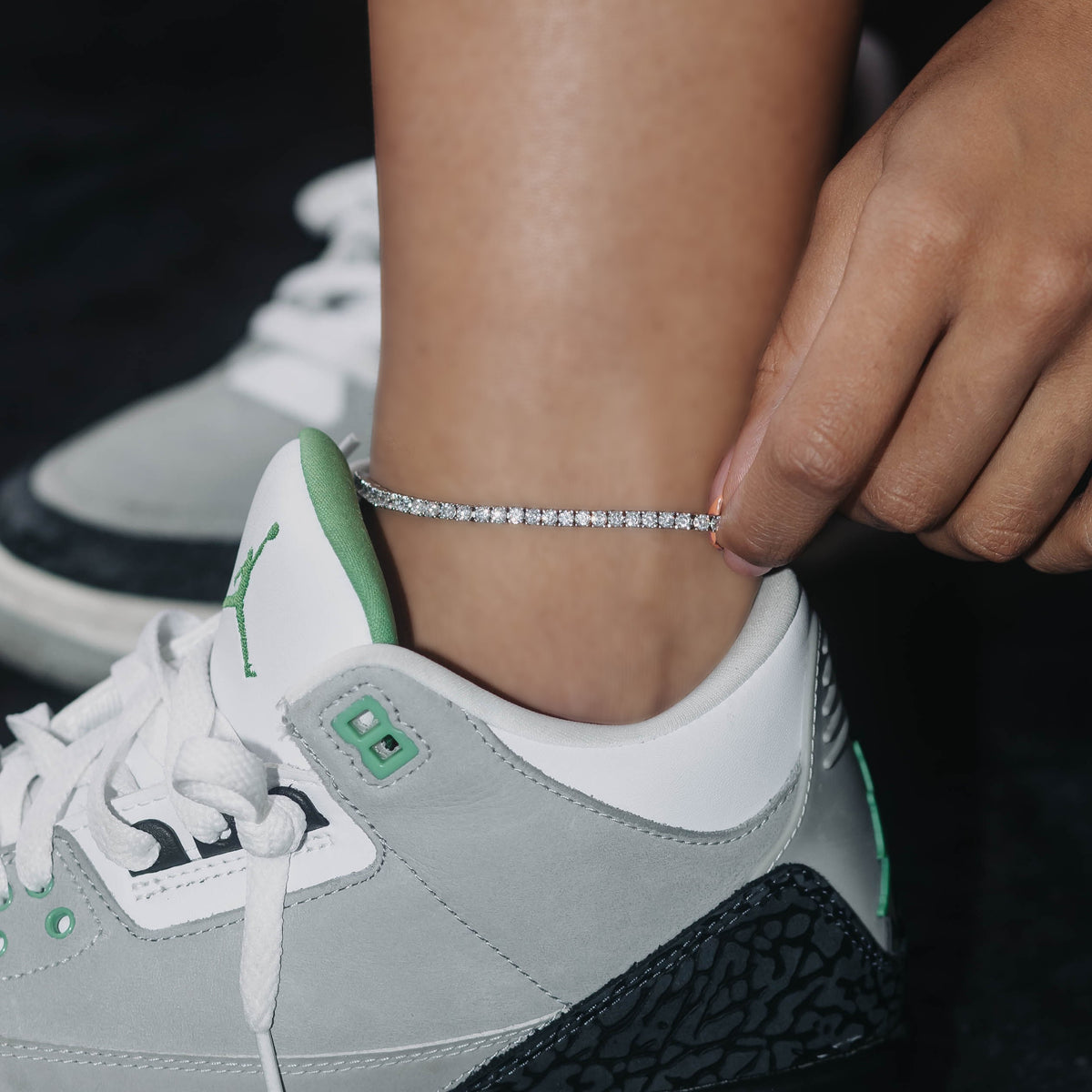 Tennis Anklet – Sami Jewels