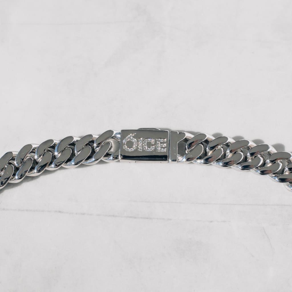 12mm Moissanite Iced Cuban Chain