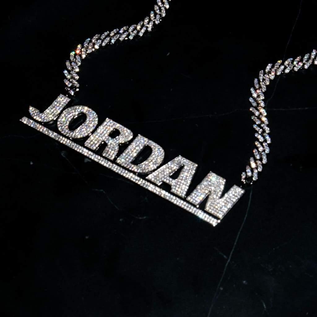 Custom Pendant on 5mm Cuban Chain