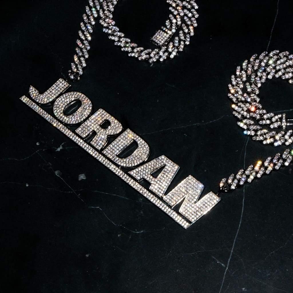 Custom Pendant on 5mm Cuban Chain