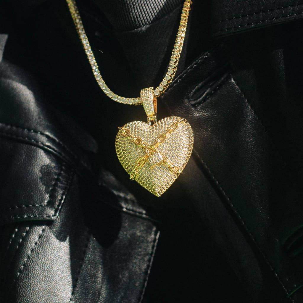HEART LOCK NECKLACE – Zil Jewelry