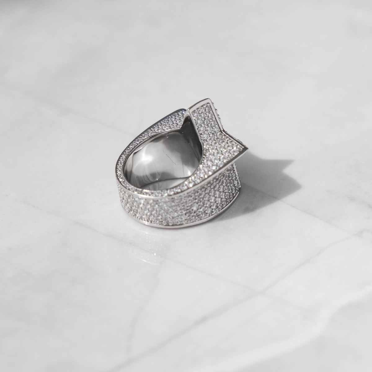 Iced Star Ring