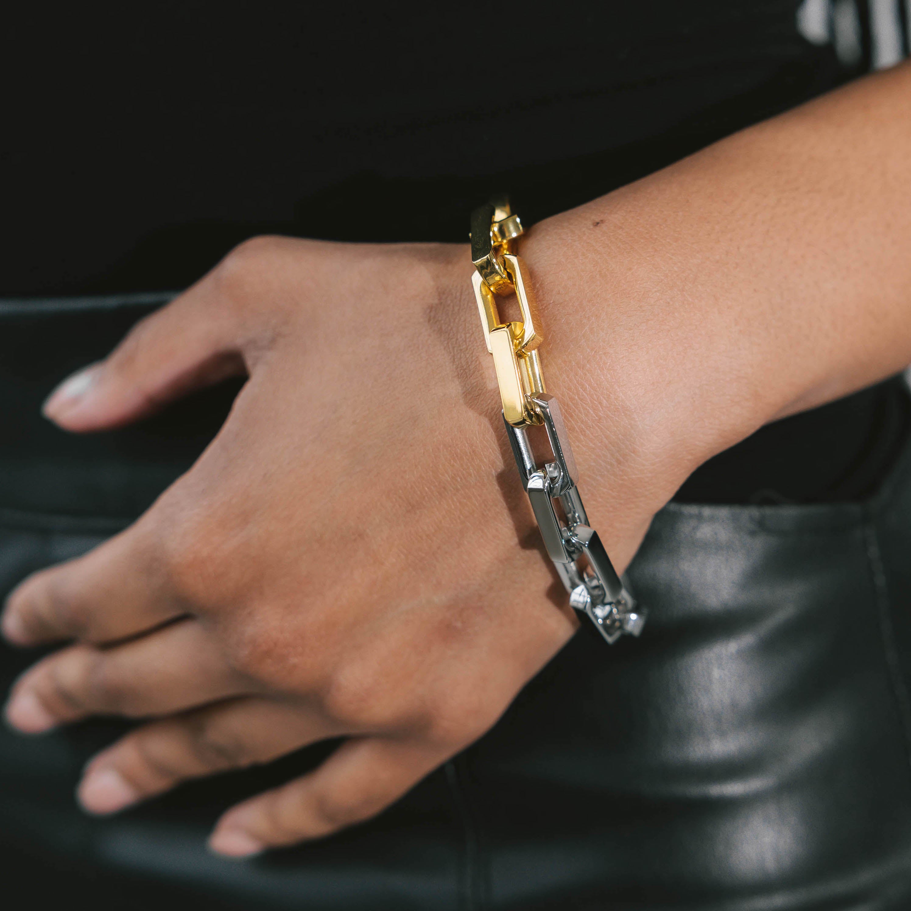 Louis Vuitton Men Chain Bracelet Replica