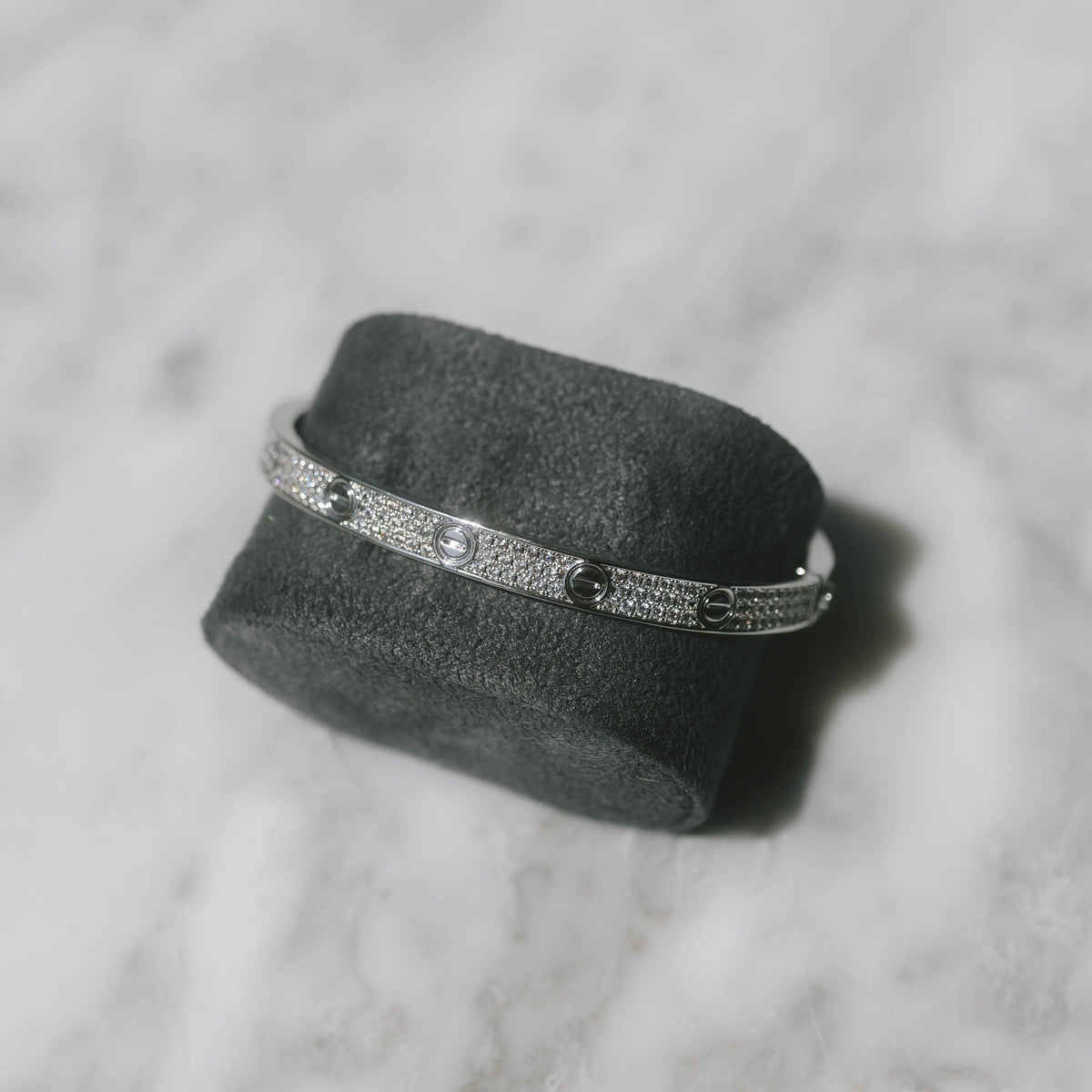Diamond Band Bracelet S925 Moissanite