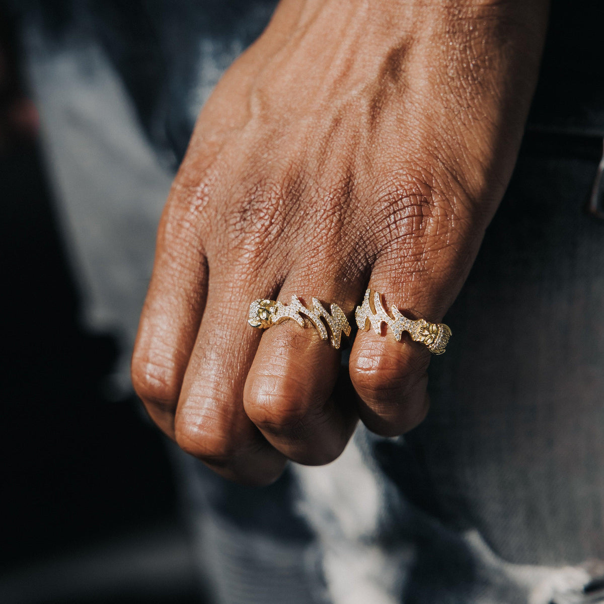 Skull Ring Gold