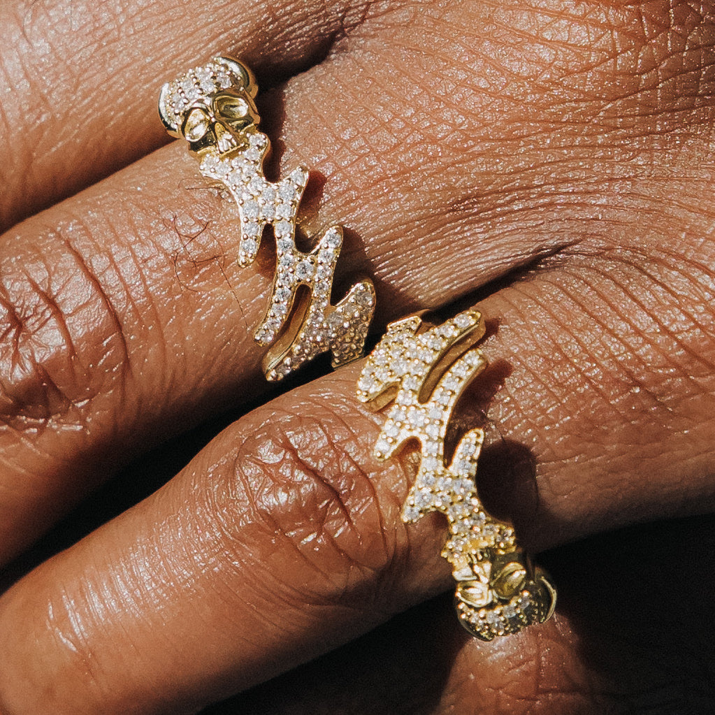 Skull Ring Gold