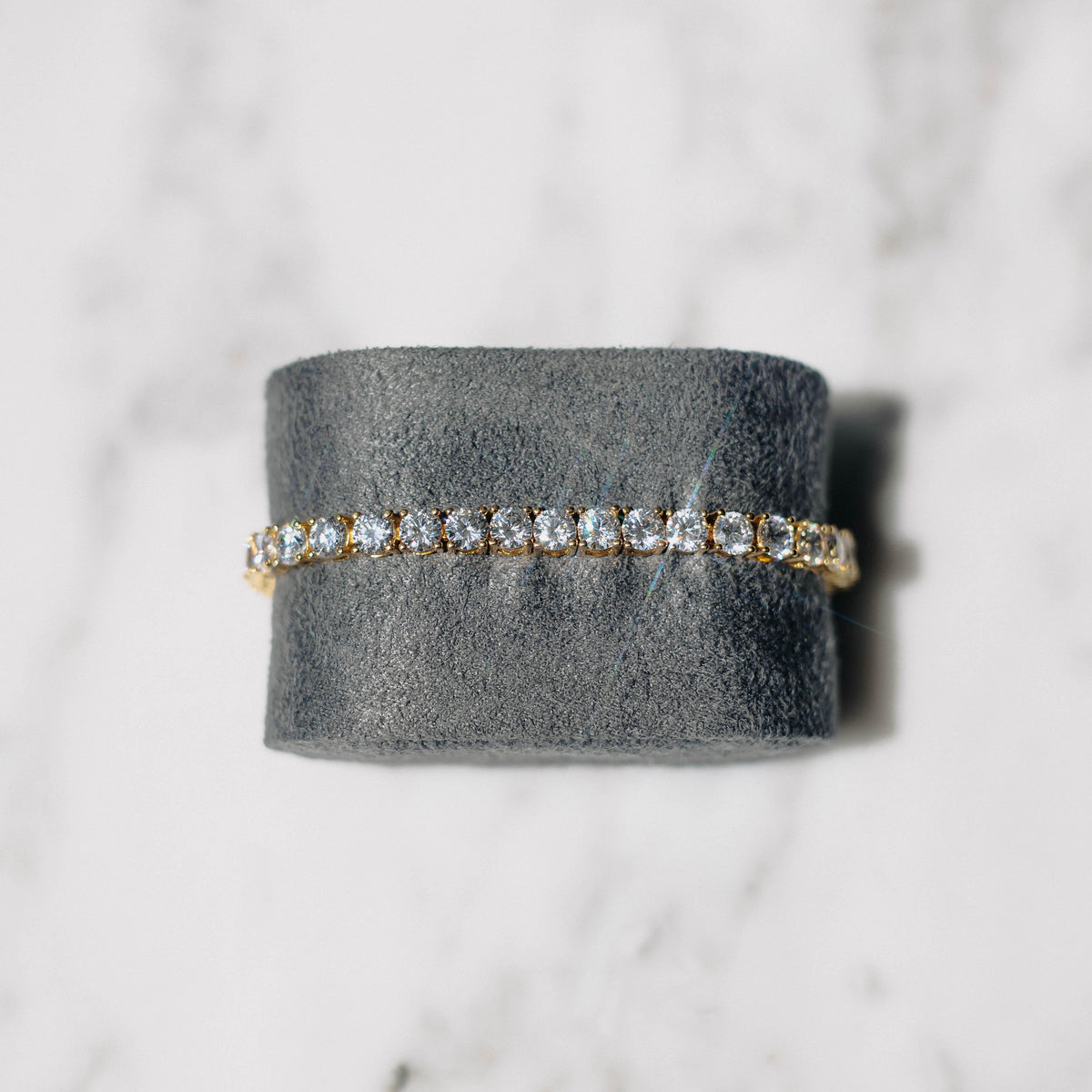 5mm Tennis Bracelet Gold
